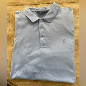 Ralph Lauren Polo Golf Men’s Sz XL Lt‎ Blue Pima Cotton Polo Shirt